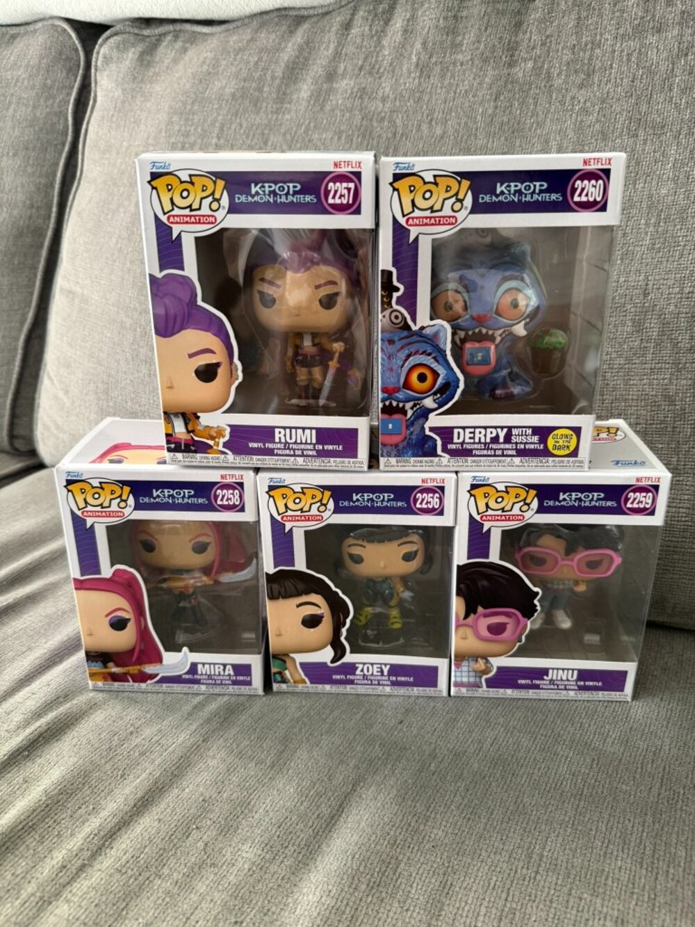 Funko Pop! K-Pop Demon Hunters Complete Set